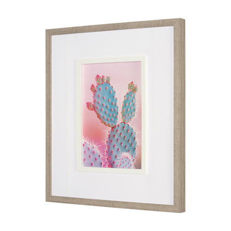 Blush Botanicals - Spines by Philippe Hugonnard a Hand Embellished Framed Photo Art Print Matted und by Mercana at Eve Furniture