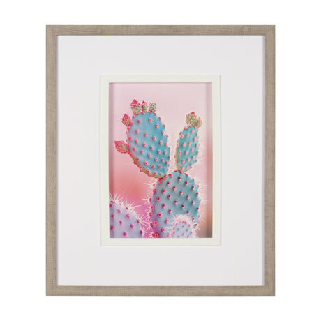 Blush Botanicals - Spines by Philippe Hugonnard a Hand Embellished Framed Photo Art Print Matted und by Mercana at Eve Furniture