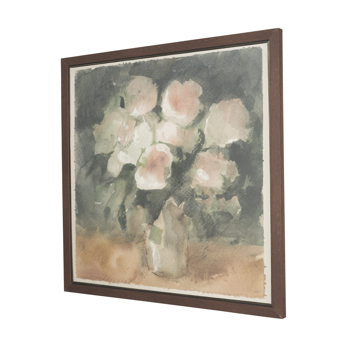 Blush by Mercana Studio Hand-Embellished Textured Framed Canvas Artwork by Mercana at Eve Furniture