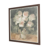 Blush by Mercana Studio Hand-Embellished Textured Framed Canvas Artwork by Mercana at Eve Furniture