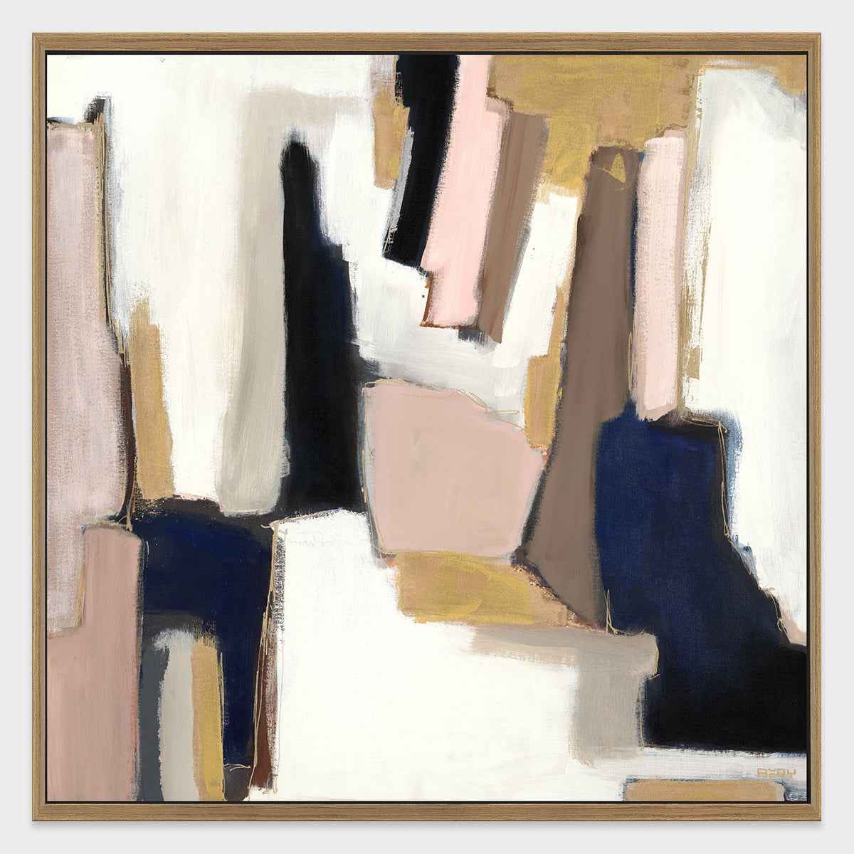Blush Sapphire Multicolor Painting Art by Buddy Whitlock by Classic Home at Eve Furniture