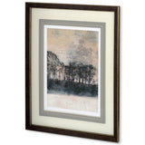 Blush Treeline II by Jennifer Goldberger a Framed Art Print Matted under Glass by Mercana at Eve Furniture