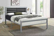Luxe Metal Full Platform Bed by Happy Homes at Eve Furniture