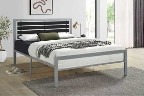 Luxe Metal Full Platform Bed by Happy Homes at Eve Furniture