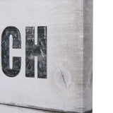 Boat Launch by Mercana Studio a Hand Embellished Textured Canvas by Mercana at Eve Furniture