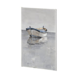 Boat on the Horizon II by Ethan Harper a Hand Embellished Textured Canvas by Mercana at Eve Furniture