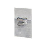 Boat on the Horizon II by Ethan Harper a Hand Embellished Textured Canvas by Mercana at Eve Furniture
