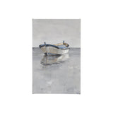 Boat on the Horizon II by Ethan Harper a Hand Embellished Textured Canvas by Mercana at Eve Furniture