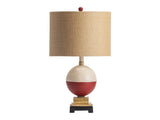 Bobber Red/White Table Lamp (Set of 2) by Crestview at Eve Furniture