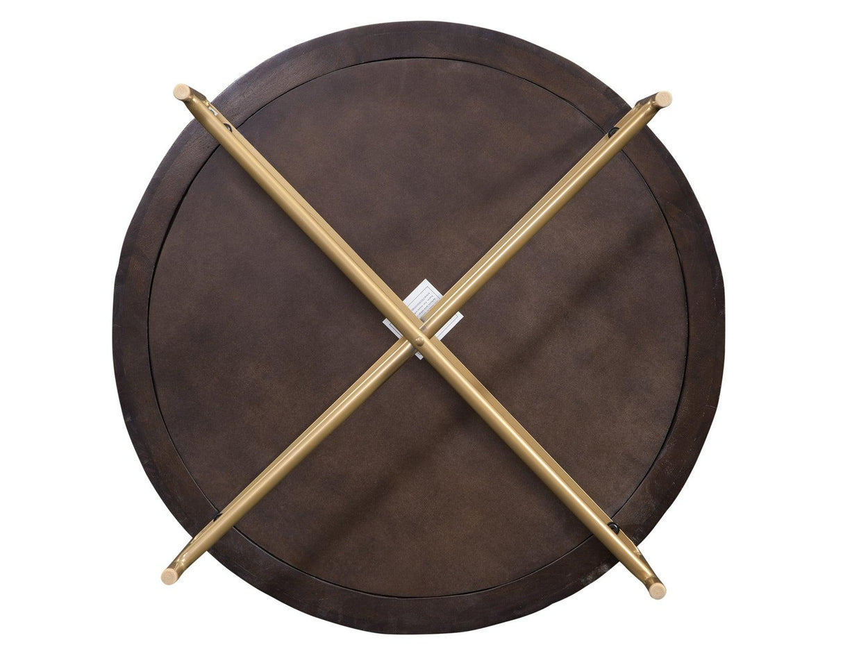 Bobbi 3-Piece Round Solid Wood Table Set by Steve Silver at Eve Furniture