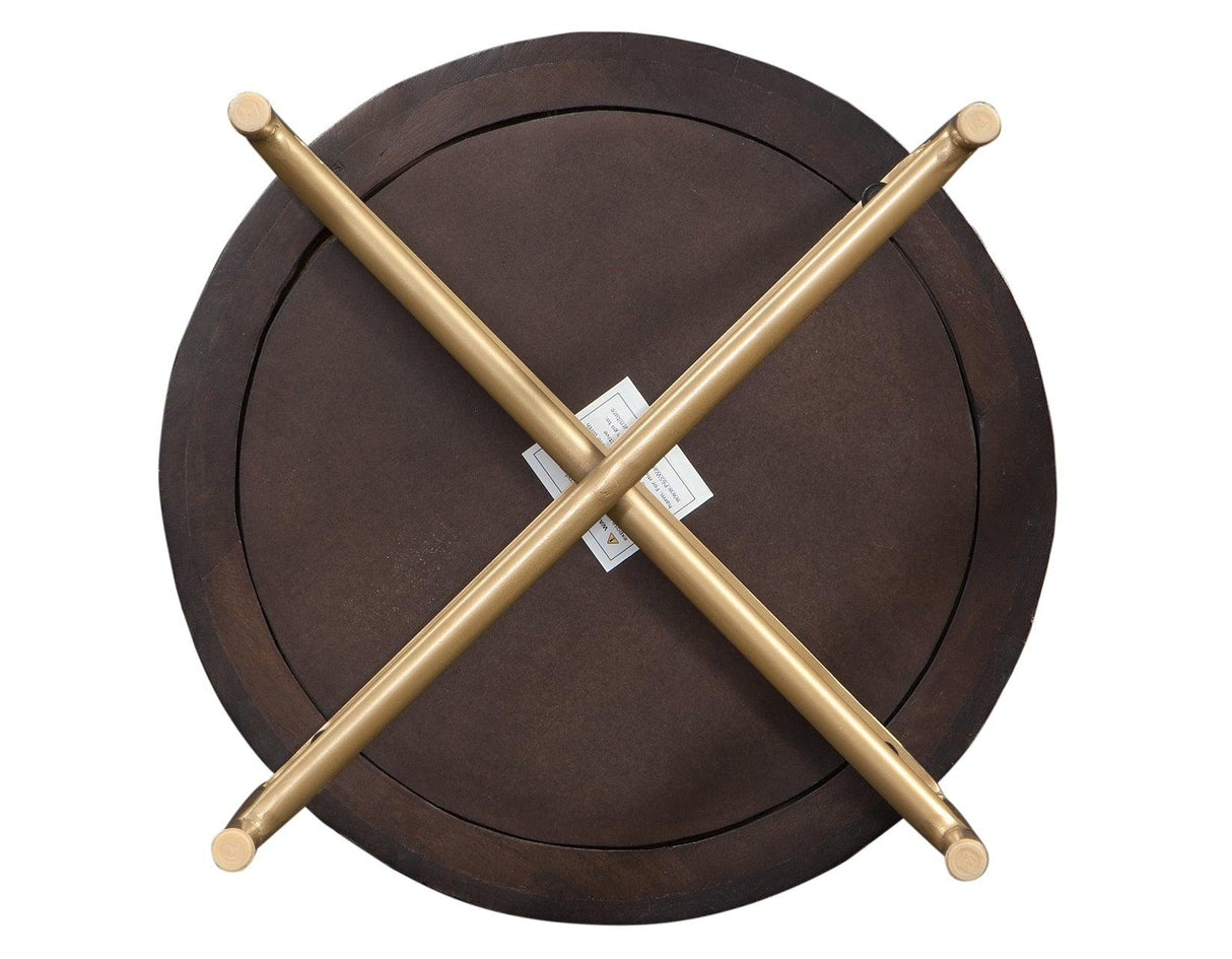 Bobbi 3-Piece Round Solid Wood Table Set by Steve Silver at Eve Furniture