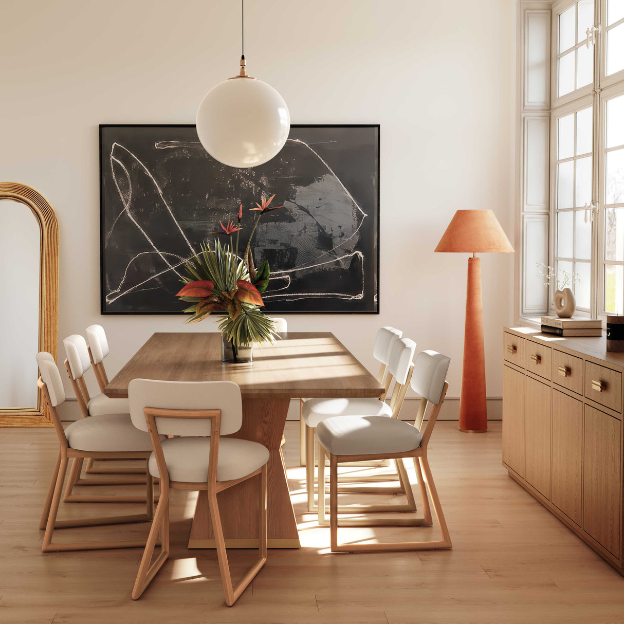 Bobbie Performance Upcycled Fabric Dining Chair by TOV Furniture at Eve Furniture