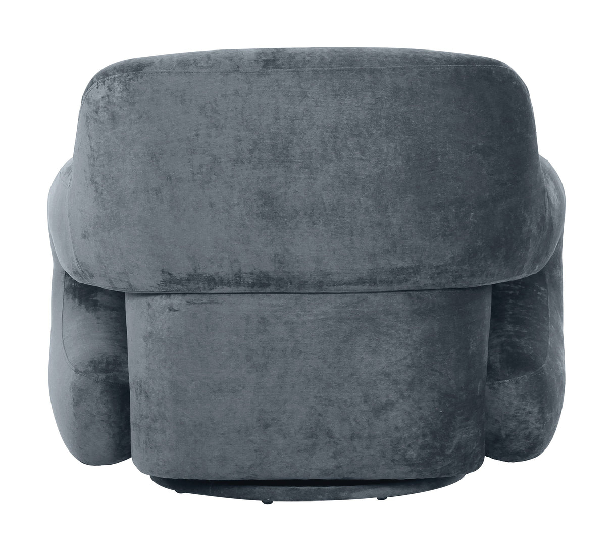 Boble Storm Gray Swivel Chair by Zuomod at Eve Furniture