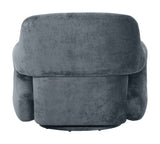 Boble Storm Gray Swivel Chair by Zuomod at Eve Furniture