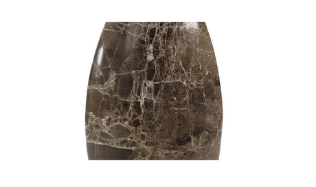 Boda Sculpture Dark Emperador Marble by Moe's Home at Eve Furniture