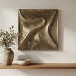 Bode Aged Brass Wall Sculpture by MOES at Eve Furniture