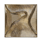 Bode Aged Brass Wall Sculpture