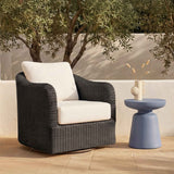 Bodhi Charcoal Outdoor Swivel Accent Chair by Moe's Home at Eve Furniture