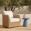 Bodhi Natural Outdoor Swivel Accent Chair by Moe's Home at Eve Furniture