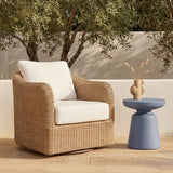 Bodhi Natural Outdoor Swivel Accent Chair by Moe's Home at Eve Furniture