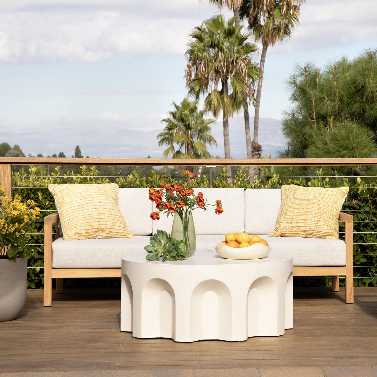 Boe Outdoor Sofa, Light Grey by Dovetail at Eve Furniture