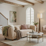 Boet Taupe Loveseat by Zuomod at Eve Furniture