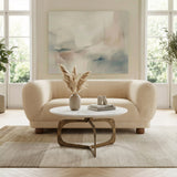 Boet Taupe Loveseat by Zuomod at Eve Furniture