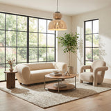 Boet Taupe Loveseat by Zuomod at Eve Furniture