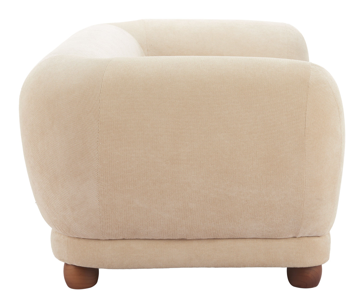 Boet Taupe Loveseat by Zuomod at Eve Furniture