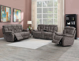 Bogata Majestic Mushroom 3-Piece Manual Reclining Set by Steve Silver at Eve Furniture