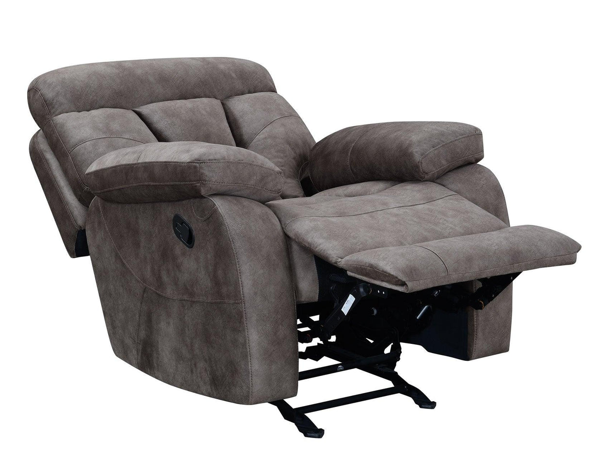 Bogata Manual Glider Recliner by Steve Silver at Eve Furniture