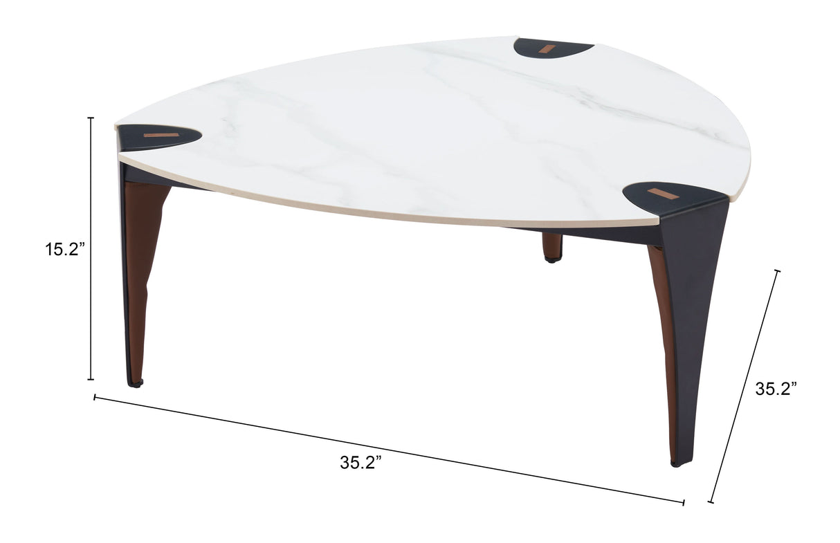 Bogey Multicolor Coffee Table by Zuomod at Eve Furniture