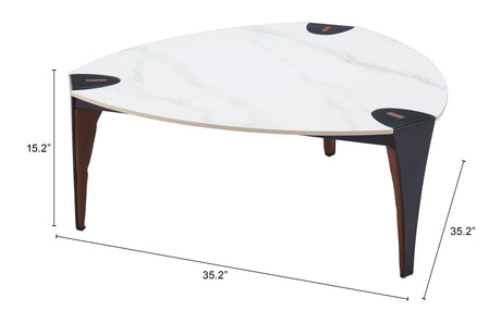 Bogey Multicolor Coffee Table by Zuomod at Eve Furniture