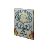 Bohemian Ikat I by Chariklia Zarris a Hand Embellished Textured Canvas by Mercana at Eve Furniture