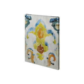 Bohemian Ikat II by Chariklia Zarris a Hand Embellished Textured Canvas by Mercana at Eve Furniture
