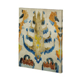 Bohemian Ikat IV by Chariklia Zarris a Hand Embellished Textured Canvas by Mercana at Eve Furniture