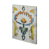 Bohemian Ikat VI by Chariklia Zarris a Hand Embellished Textured Canvas by Mercana at Eve Furniture