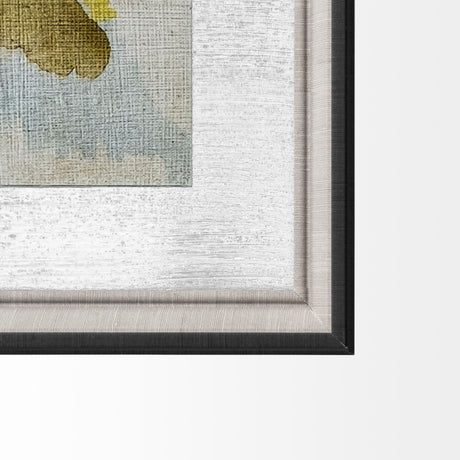 Bohemian Ikat VI by Chariklia Zarris a Hand Embellished Textured Framed Art Print Matted under Glass by Mercana at Eve Furniture