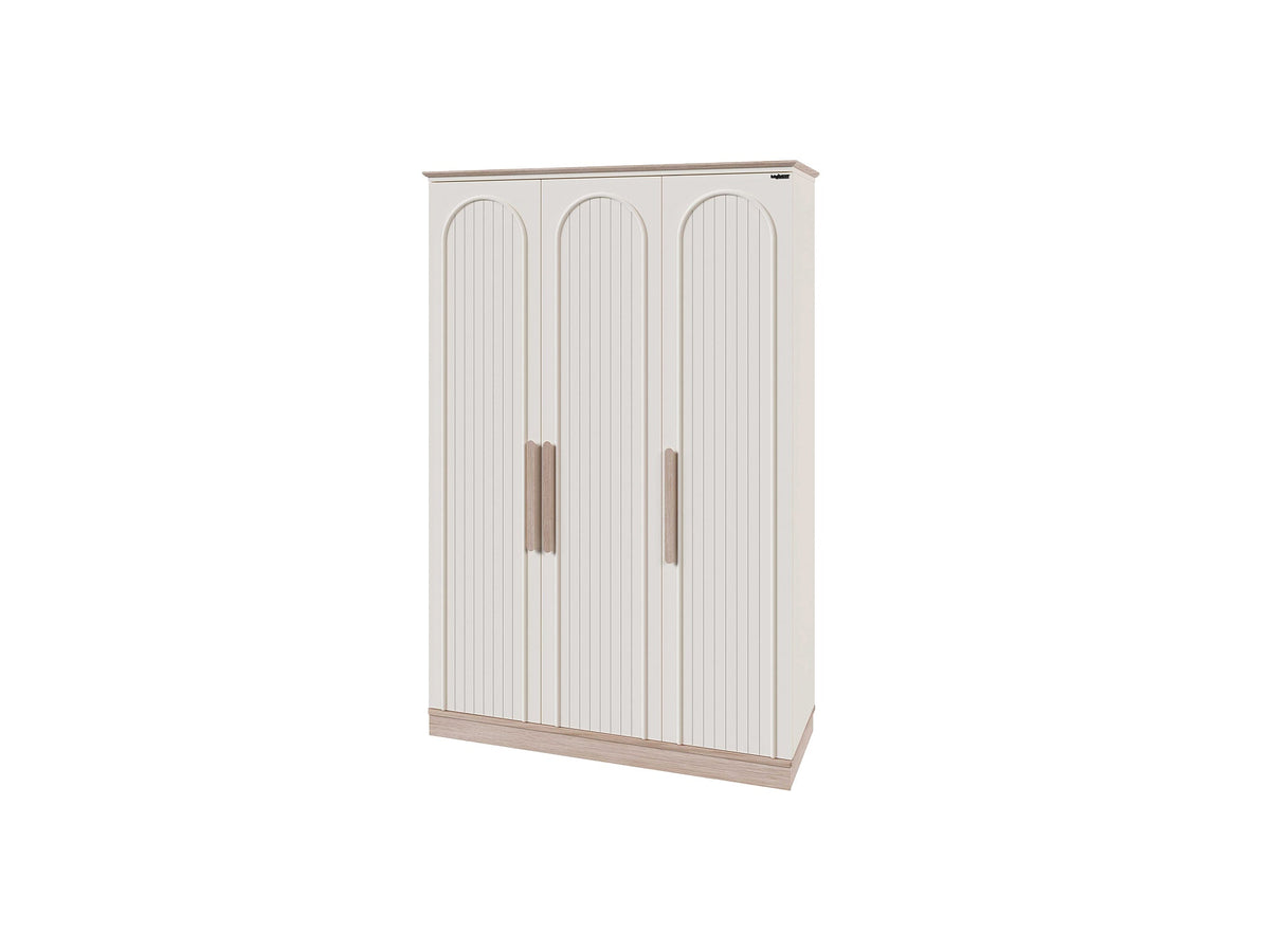 Bohemsoft 3 Door Wardrobe by Furnia at Eve Furniture