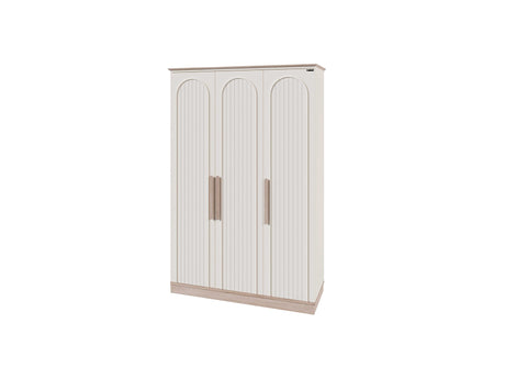 Bohemsoft 3 Door Wardrobe by Furnia at Eve Furniture