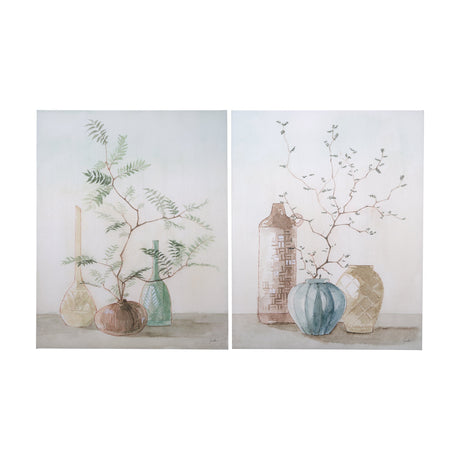 Boho Branches II by Mercana Studio a Hand Embellished Textured Canvas by Mercana at Eve Furniture