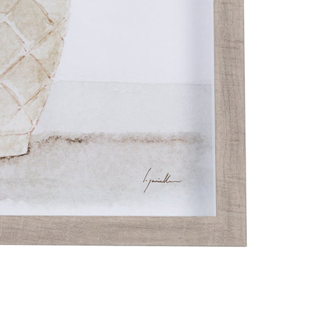 Boho BranchesII by Mercana Studio a Hand Embellished Textured Framed Art Print Matted under Glass by Mercana at Eve Furniture