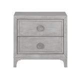 Boho Chic Nighstand in Washed White by Modus Furniture at Eve Furniture