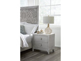 Boho Chic Nighstand in Washed White by Modus Furniture at Eve Furniture