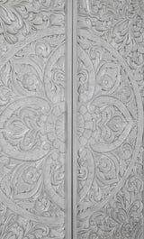 Boho Chic Wardrobe Chest in Washed White by Modus Furniture at Eve Furniture