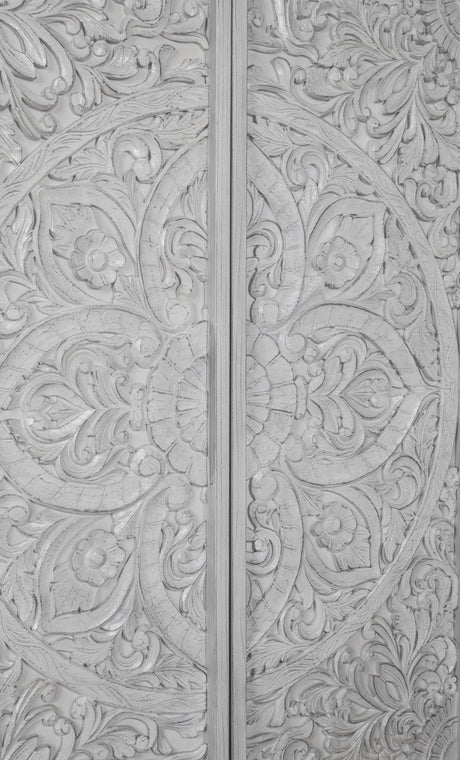 Boho Chic Wardrobe Chest in Washed White by Modus Furniture at Eve Furniture