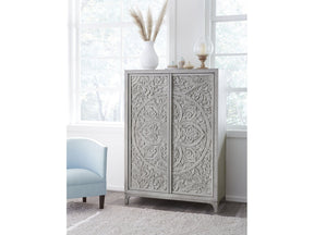 Boho Chic Wardrobe Chest in Washed White by Modus Furniture at Eve Furniture