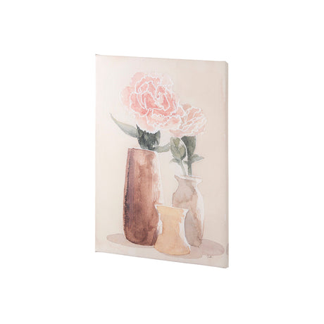 Boho Flowers I by Gabrielle Crawford a Hand Embellished Textured Canvas by Mercana at Eve Furniture