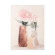 Boho Flowers I by Gabrielle Crawford a Hand Embellished Textured Canvas by Mercana at Eve Furniture