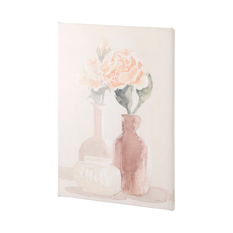 Boho Flowers II by Gabrielle Crawford a Hand Embellished Textured Canvas by Mercana at Eve Furniture